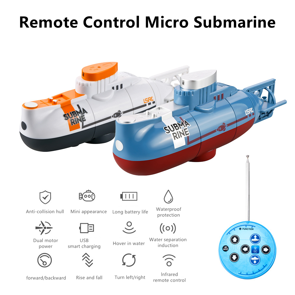 Rc Submarine Water - Simulation Micro Drahtlose Fernbedienung U-boot Schwebeflug