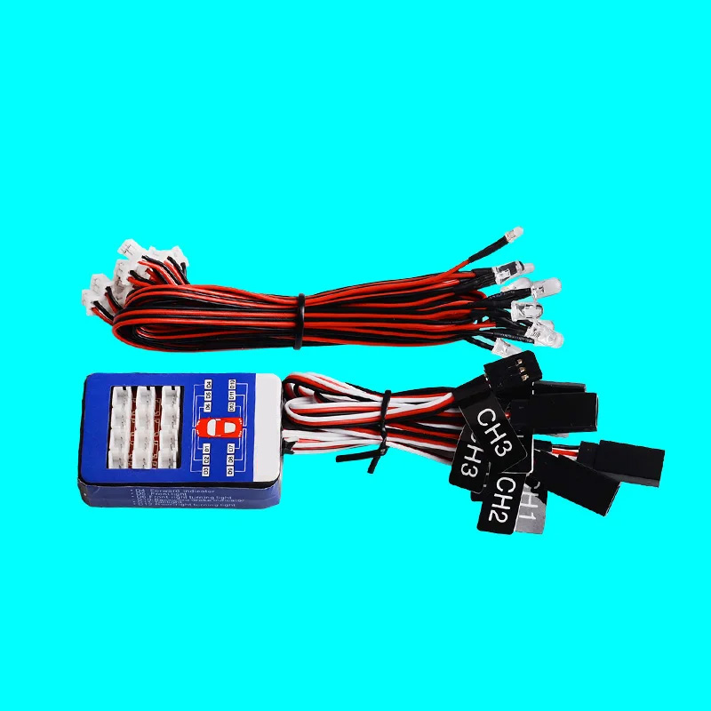 Rc Hobby Tech Bali - 1/10 Maßstab RC Auto LED-Beleuchtungssystem-Kit 12