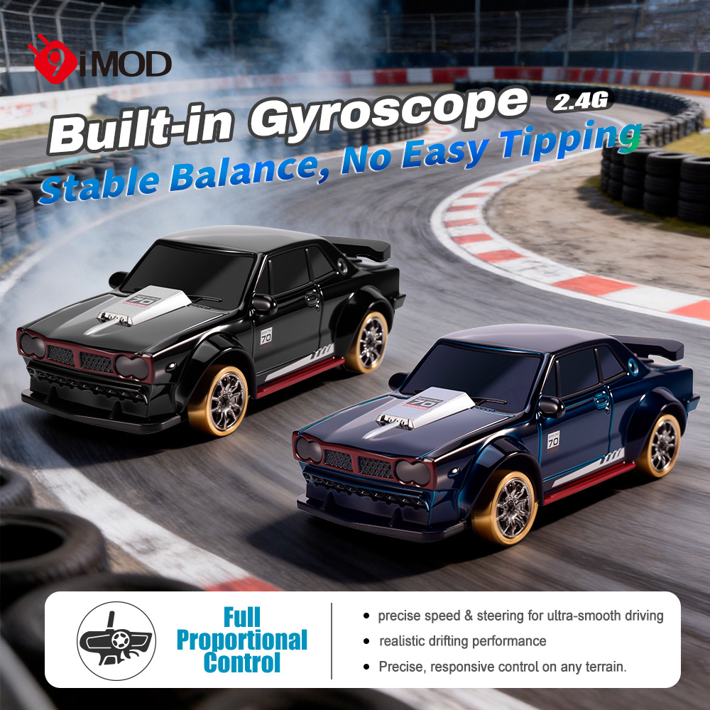 Rc Hobby Tech Bali - 9IMOD 1/64 RC Drift-Auto 2,4G 4WD