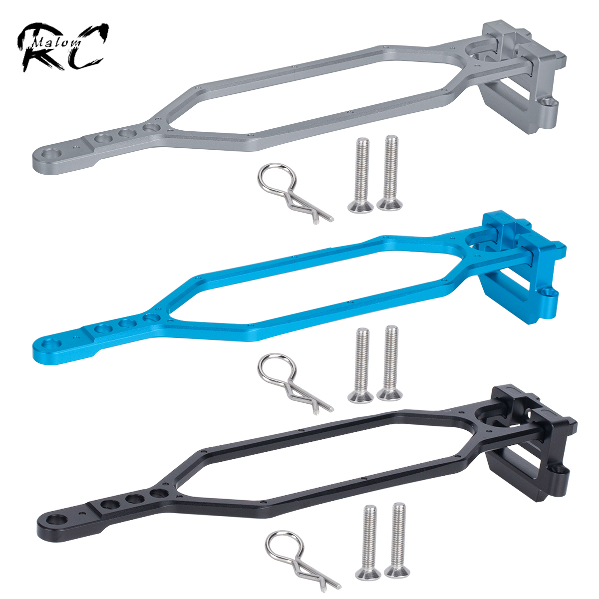 Rc Crawler 4X4 - CNC-Aluminium-Haltebatterie-Kit mit erweiterter Kapazität für Traxxas