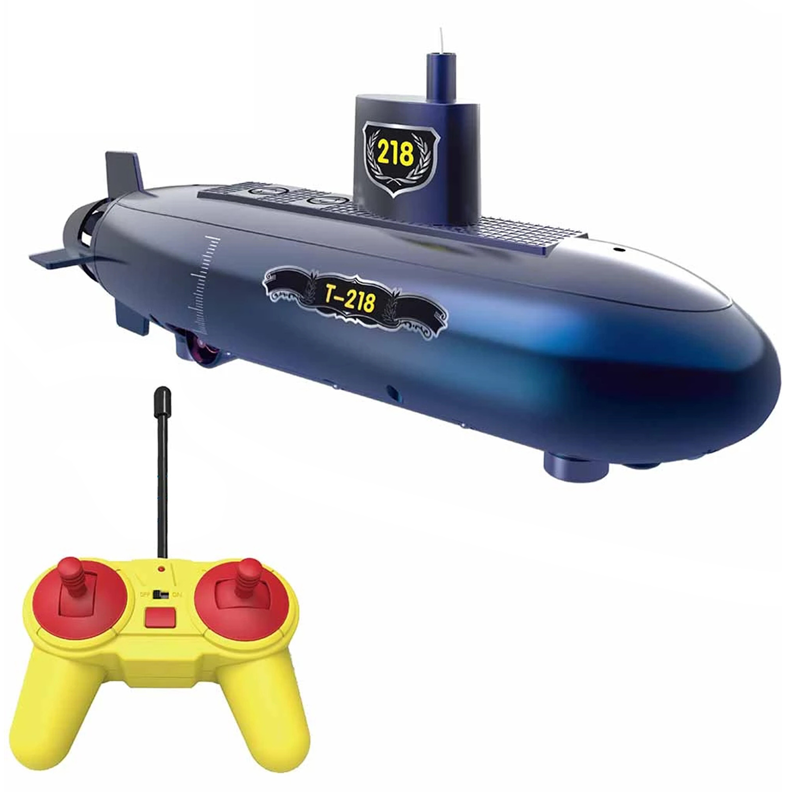 Rc Submarine Water - Kleines RC-U-Boot, vielseitig, pädagogisch, wasserabweisend, exquisiter