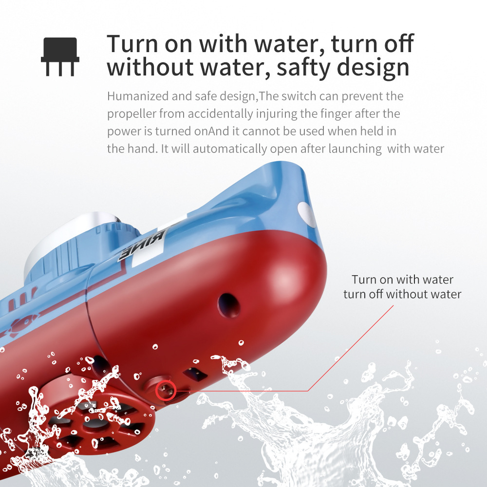 Rc Submarine Water - Mini RC U-Boot für Kinder -