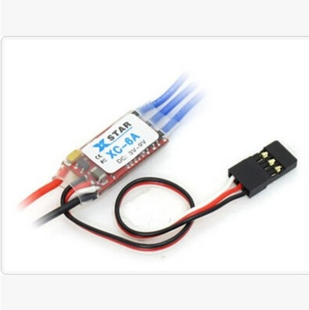 Rc Hobby Motor - FATJAY XC-6A Bürstenloser Regler 6A 1-2S