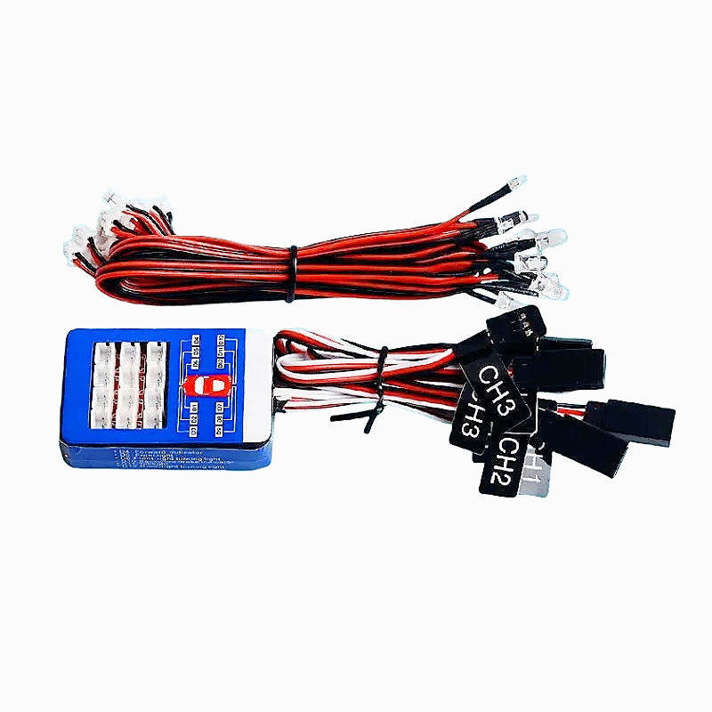 Rc Hobby Tech Bali - Tamiya ferngesteuertes Modellauto, 12 LED-Lichtgruppen, dreifach