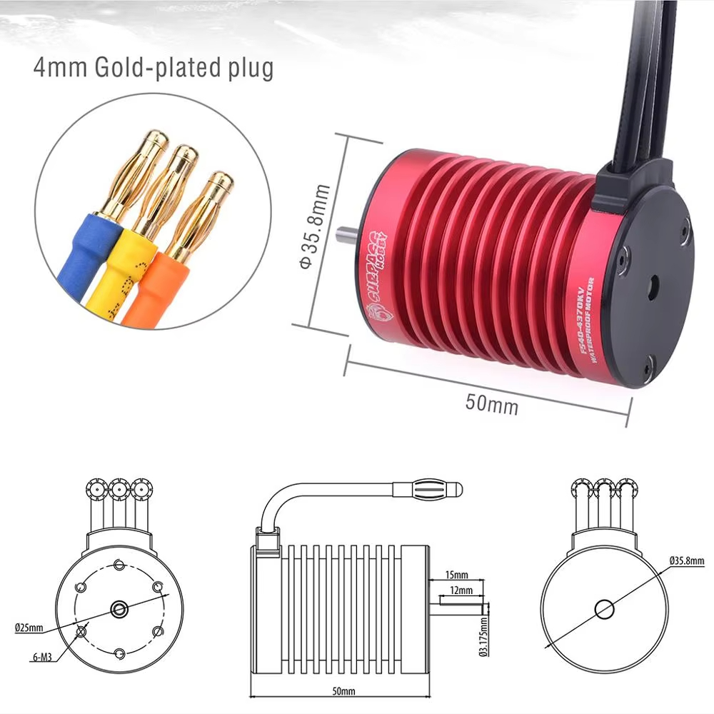 Surpass Hobby KK Wasserdichter – Rc Hobby Motor Bewertung und Preis