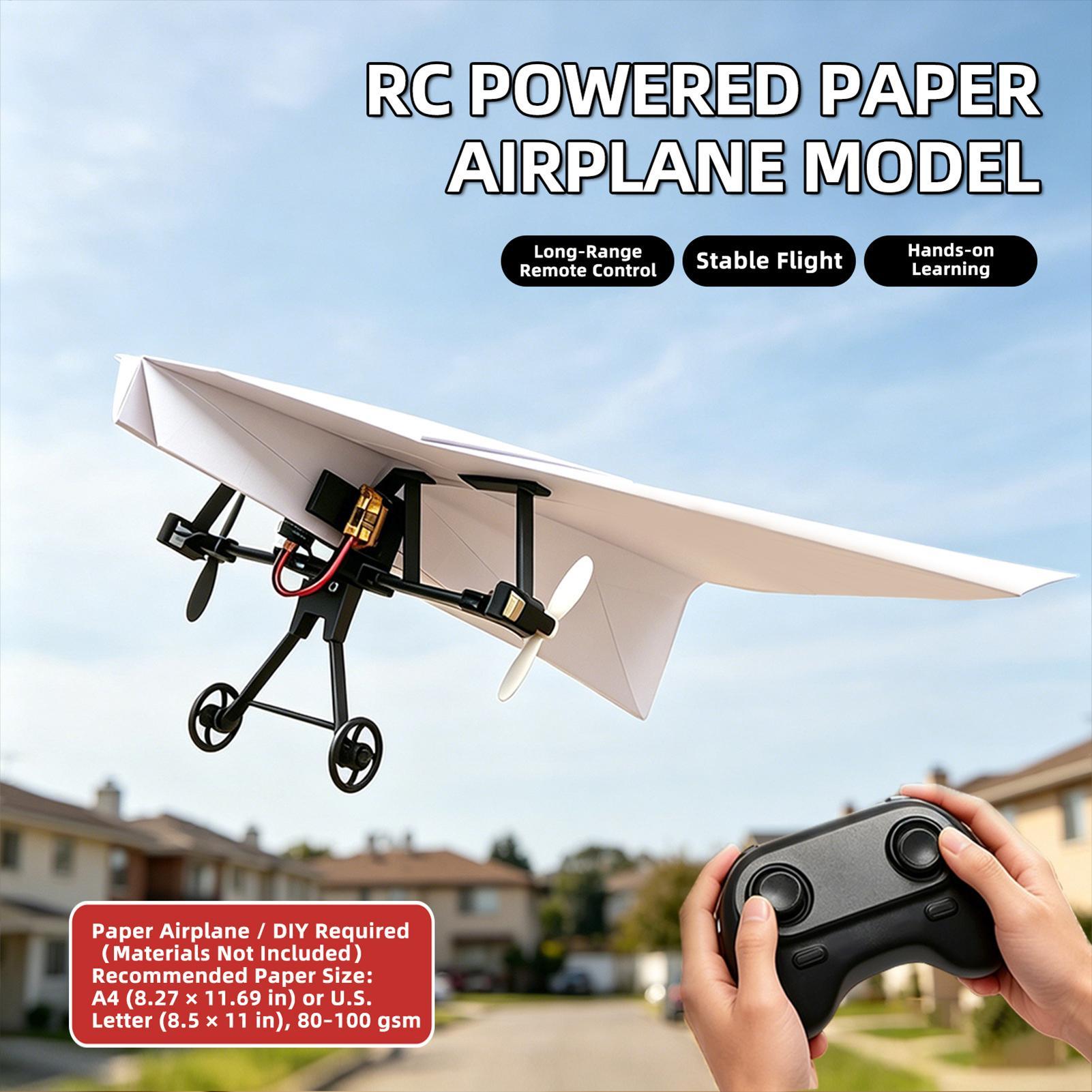 DIY RC Papierflugzeug-Bausatz  – Rc Hobbies Bewertung und Preis