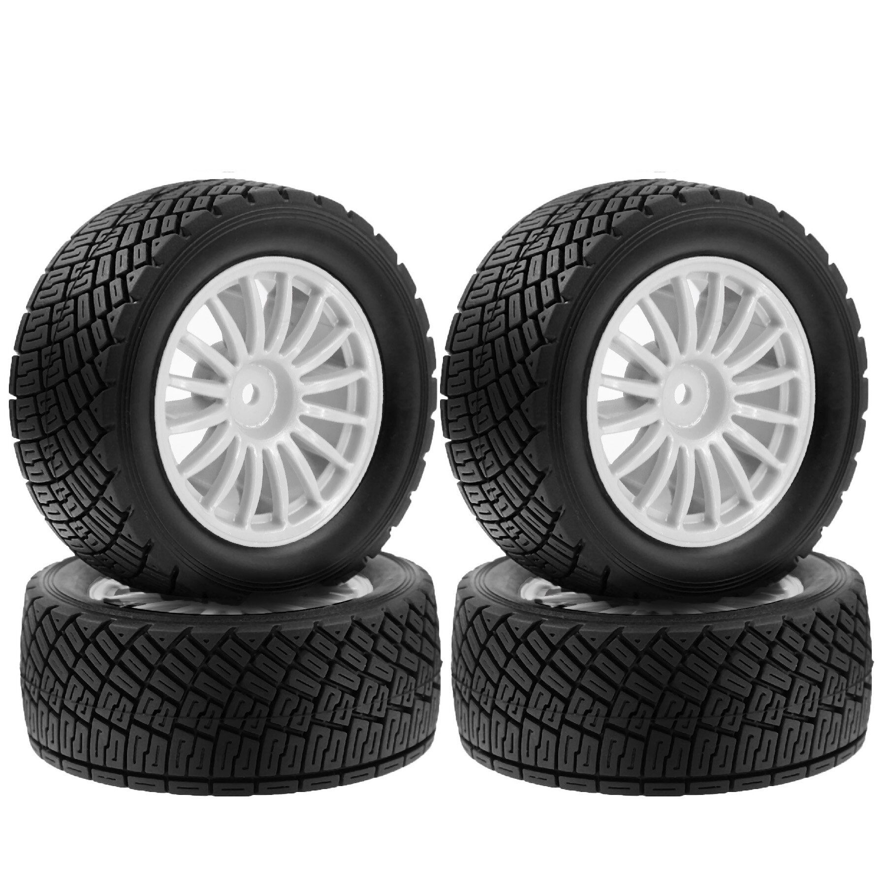 78mm 1/10 RC Rally Gummireifen – Wheel Rim Rc Bewertung und Preis