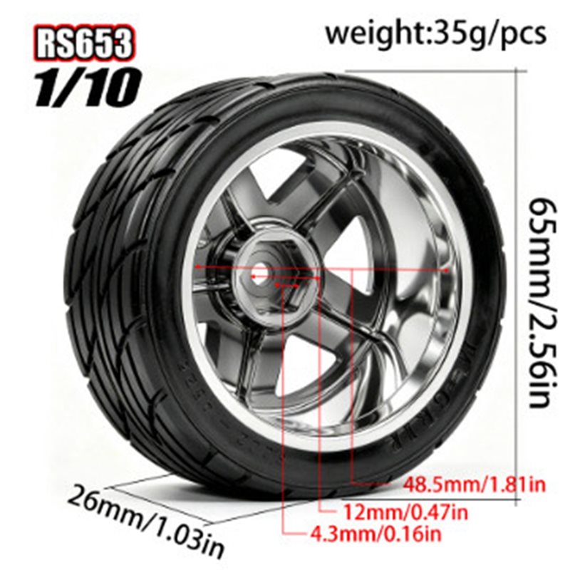 WOWFU-1/10 RC Auto On-Road Fla – Wheel Rim Rc Bewertung und Preis